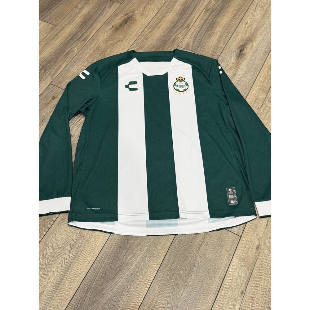 Charly Men's Santos Laguna Home Jersey 24/25 Long Sleeve XL